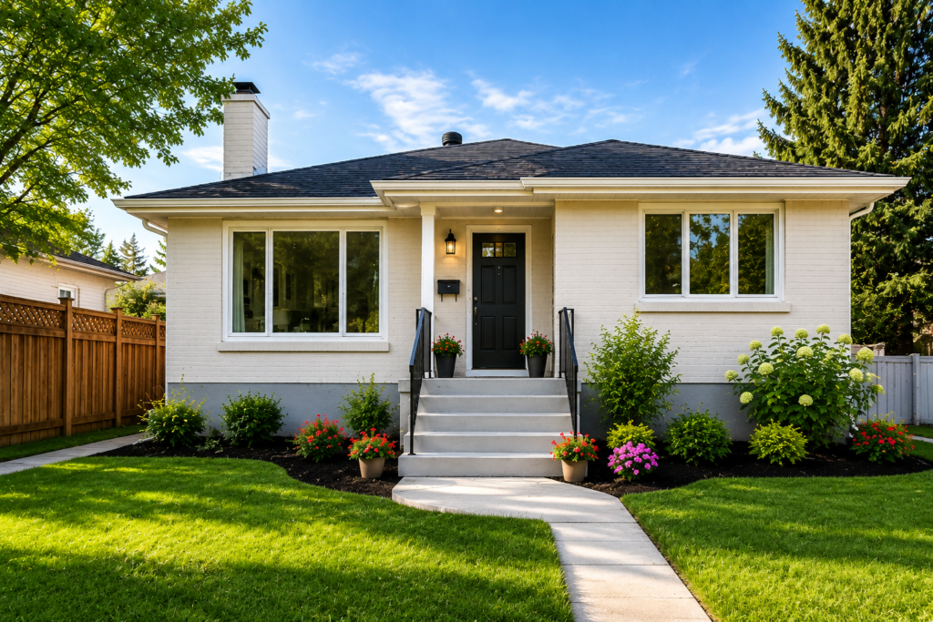 Estate property, full clearance and reset - after