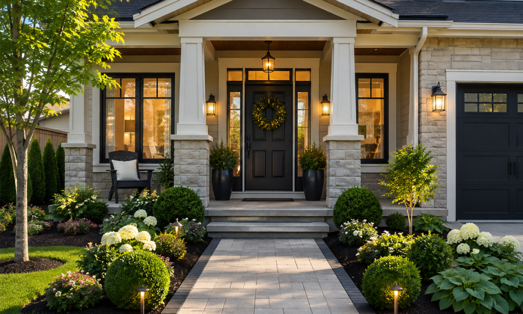 Curb Appeal & Entry Makeover