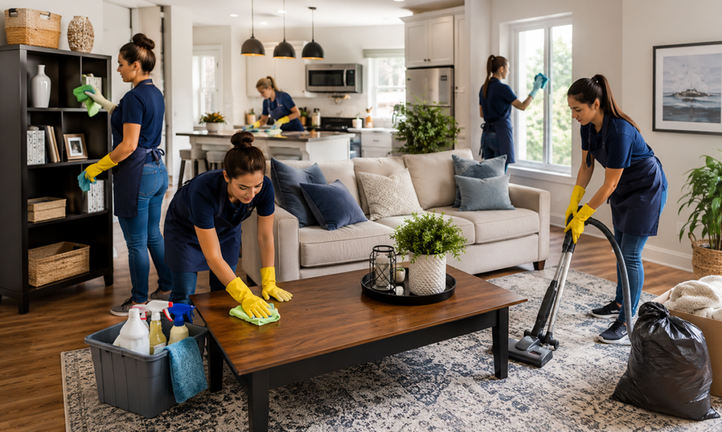 Deep Cleaning & Decluttering