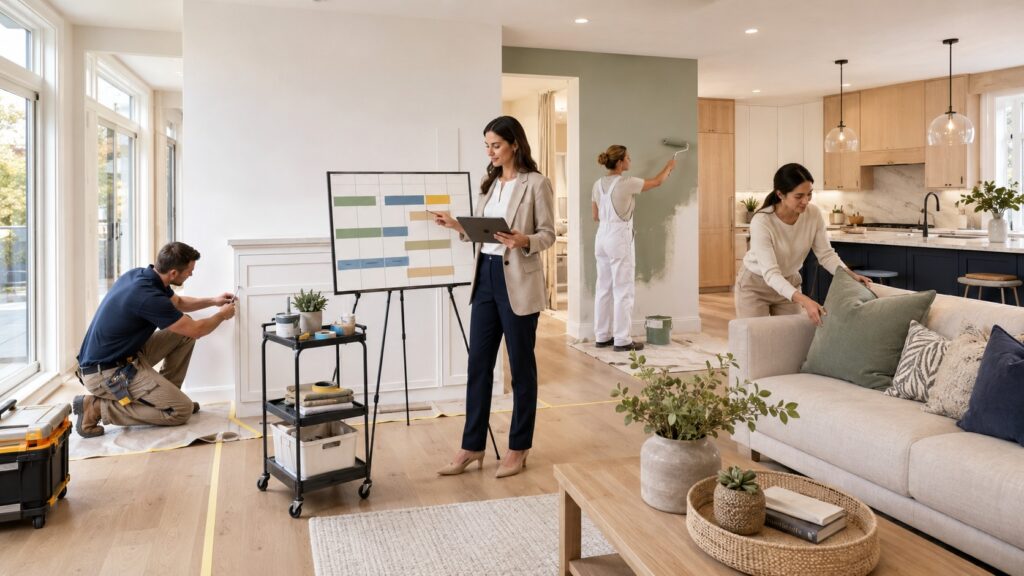 How to sequence pre-listing work so it takes one week, not three